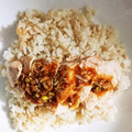 Coちむ's cooksnap of when they made 炊飯器で簡単タイの味☆カオマンガイ.
