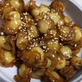 くむちん's cooksnap of when they made ベビーホタテの照り焼き 蒲焼きのたれで！.