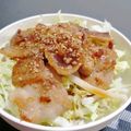 こじま･ジョフロワ's cooksnap of when they made サッと作れる！豚バラ肉の甘辛丼！.
