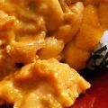 ×ハチ×'s cooksnap of when they made 生うに丼.