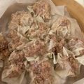 まめっちき's cooksnap of when they made 包むの簡単❤究極に旨いフライパン焼売❤.