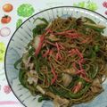 おはなすき's cooksnap of when they made 家にあるもので屋台風焼きそば.