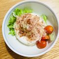 ボブナナ's cooksnap of when they made 冷奴のねぎおかかのせ.