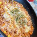 ミニオレンジ☆'s cooksnap of when they made 10分で本格！フライパンdeパエリア.