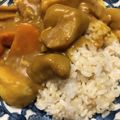 ミルクボール's cooksnap of when they made 根菜たっぷり豚汁ミックス 和風カレー.