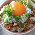 ともみ⭐️'s cooksnap of when they made 簡単朝ごはん♡しらす納豆ごはん.