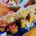 低カロ探検隊's cooksnap of when they made フライパンで作る！厚揚げタコ焼き♪.