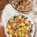 月✳Iris's cooksnap of when they made ✿じゃがいもとベーコンのぺペロン風✿.