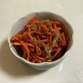 papikun's cooksnap of when they made にんじんとしらすのきんぴら＊.