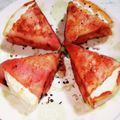 STimeBlues's cooksnap of when they made カマンベールチーズのベーコン巻き.