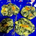 クックUQJ10N☆'s cooksnap of when they made 【離乳食後期】ほうれん草のじゃがいももち.
