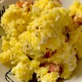 ちびぼん★'s cooksnap of when they made クリームチーズとベーコンのポテサラ.