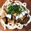 わんた♪'s cooksnap of when they made ナスと豚バラ肉の冷やしぶっかけうどん☆.