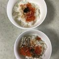 Ruriluru's cooksnap of when they made 鮭といくらの親子丼.