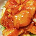 monjimari's cooksnap of when they made ふんわり卵と鶏むね肉のチリソース炒め♪.