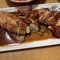 ぽっぽ5's cooksnap of when they made 義母直伝イカのたまご詰め！イカたまご！.