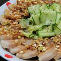 きのっぴぃ２号's cooksnap of when they made 豚ばら肉で【雲白肉（ウンパイロウ）】.