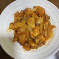 atom0725☆★'s cooksnap of when they made 鶏もも肉と玉ねぎのケチャップ炒め.