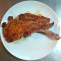 pchan♪'s cooksnap of when they made 骨付き豚ロースのグリル.