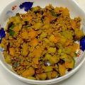 ピョンちゃん★'s cooksnap of when they made 茄子とカボチャ๑挽肉味噌そぼろ✿.