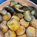 ＭＩ−ＳＡＮ's cooksnap of when they made 麺つゆで簡単♪なすとがんもの煮物.