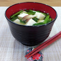 Yukiまむ's cooksnap of when they made 簡単♪＊ほうれん草と豆腐のおすまし＊.