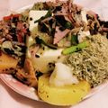 私市ビッキーズ津門巳's cooksnap of when they made 冷奴筍/カットもやし･きゃべつしそひじき.