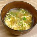 ゆづキッチン's cooksnap of when they made ネギ入り「かき玉汁」.