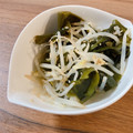meikoh's cooksnap of when they made 胡瓜ともやしの酢の物.