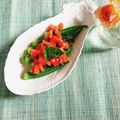 yesmama's cooksnap of when they made オクラとトマト・玉ねぎのマリネサラダ.