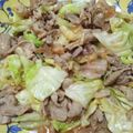 クック6DDPP8☆'s cooksnap of when they made 超簡単＊豚こまとキャベツの味噌辛炒め＊.