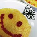 どらど～ら's cooksnap of when they made 簡単朝食☆残りご飯で玉子チーズ焼き！.