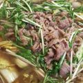 tamaa18's cooksnap of when they made 牛肉ハリハリ鍋 簡単で早くて美味しい♡.