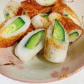 虎徹のママ's cooksnap of when they made キュウリちくわ焼き★.