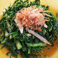 Coちむ's cooksnap of when they made 簡単☆春菊のわさびマヨ和え.
