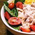 クリーピングタイム☆'s cooksnap of when they made 塩麹レモンツナマヨソースで❀サラダうどん.