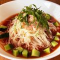 ちゃんもち's cooksnap of when they made 野菜ジュースで絶品！ガスパチョ風そうめん.
