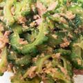 クックHNU00A☆'s cooksnap of when they made サラダ感覚✿ゴーヤとツナの梅肉和え.