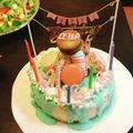 Rika☆Rin's cooksnap of when they made クリスマスに♡コリラックマのドームケーキ.