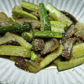 Coo1215's cooksnap of when they made 茄子ときゅうりの甘辛炒め.