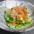卯月のうさぎ２０１４'s cooksnap of when they made *オクラと福神漬けのマヨネーズ和え*.