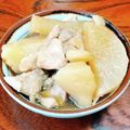 ○ゆきみだいふく○'s cooksnap of when they made 鶏と大根、じゃがいもの煮物♪.