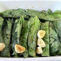 oda5yoko's cooksnap of when they made 大葉巻きキュウリ漬け.