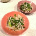 uki626's cooksnap of when they made 大量消費！もやしとニラとしそのナムル.