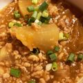 愛猫ベリー's cooksnap of when they made 大根と鳥挽肉のカレーうま煮！.
