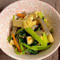 うさぎのためちゃん's cooksnap of when they made ✿小松菜の和え物✿.