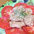 ちーまぐ's cooksnap of when they made 鶏胸肉のオーロラねぎソース和え.