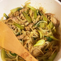 はっぴーゆりもん＊'s cooksnap of when they made 豚こまと夏野菜のカレー風味炒め.