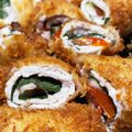 辛子明太's cooksnap of when they made 豚ローストマト巻き巻きカツ.
