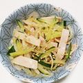 もぐ・ω・くま's cooksnap of when they made ハム･キュウリ･もやしの中華サラダ.